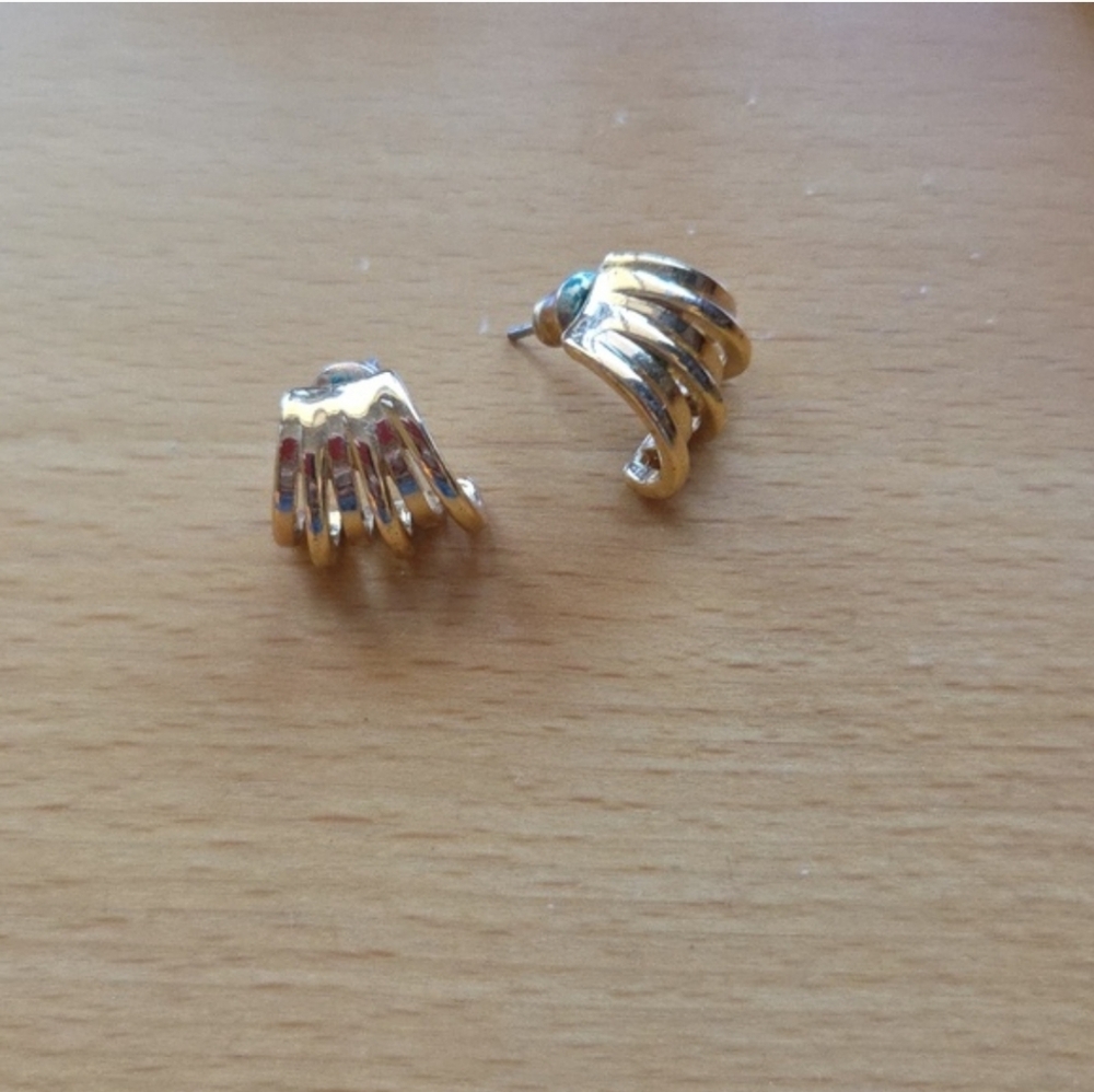 Anthroplogie Gold Earrings